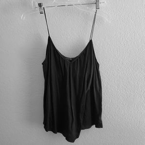 Black flowy spaghetti Strap